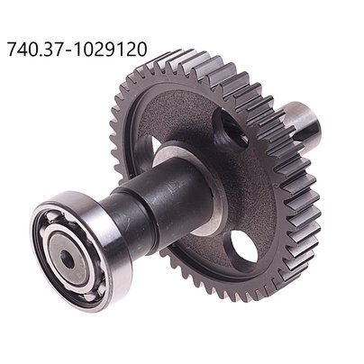 Шестерня ведомая привода ТНВД (вал под шпонку d=30 вал длинный разные подшипники)