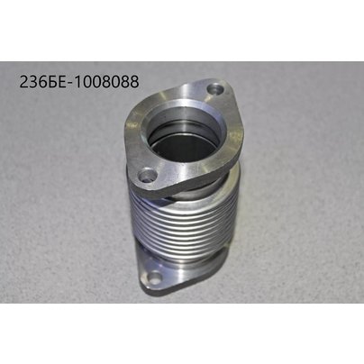 Сильфон газопровода ЯМЗ-236 от турбины (2-отв) 236БЕ-1008088