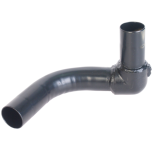 Труба подводящая КАМАЗ теплообменника к блоку в сб. с флянцам 740.11-1013261-01 МГ