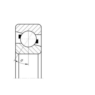 Подшипник 66322Л (7322ВM) размер 110x240x50 РФ