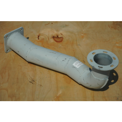 Труба приемная глушителя МАЗ-64229 с малым фланцем (от ТКР на глушитель) 64227-1203009 КСМ