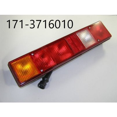 Фонарь задний шестисекционный LED правый/левый КАМАЗ ЕВРО (24V) ГАЗЕЛЬ 