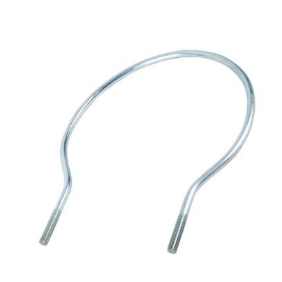 Хомут крепления  рессиверов КАМАЗ прутковый (лампочка) 5320-3513085 МГ