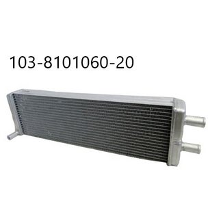 Радиатор отопителя АМАЗ 103 длинный (медный) 103-8101060-20 12103.8101060-20