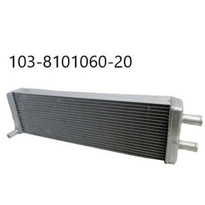 Радиатор отопителя АМАЗ 103 длинный (медный) 103-8101060-20 12103.8101060-20