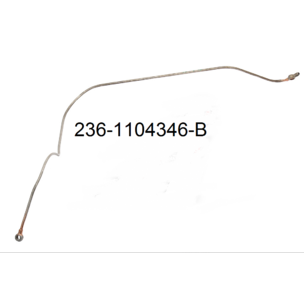 Трубка топливная ЯМЗ-236 перепускная дренажная L-1150 236-1104346-В КСМ