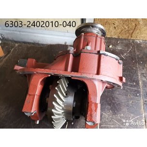 Редуктор заднего моста МАЗ-5516 25х13 (U=6.59, фланец 4 отв., овальное банджо) 6303-2402010-040 РБ