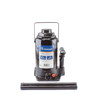 Домкрат гидравлический бутылочный (1шток) 30т 255-415мм T93007 ПРАМО