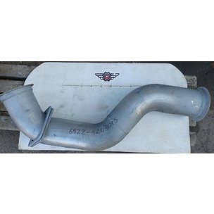 Труба приемная КАМАЗ выхлопная глушителя 6522-1203015 НЧ