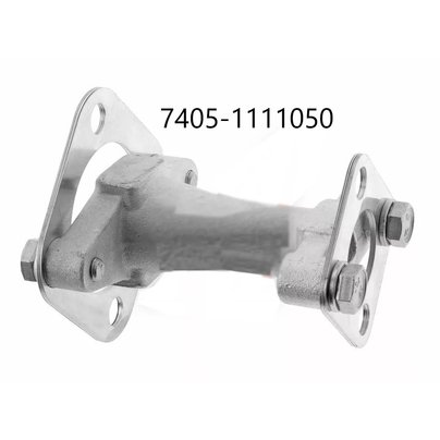 Вал привода ТНВД КАМАЗ-ЕВРО-2 в сборе  (пластины БЕЗ полумуфты) 7405-1111050 МГ