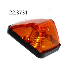 Фонарь габаритный КАМАЗ передний 12/24V 