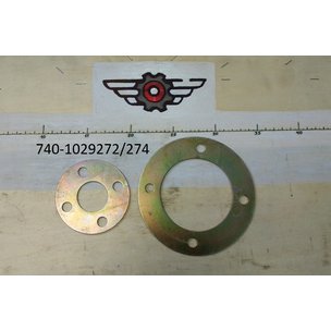 Пластина КАМАЗ привода ТНВД КОМПЛЕКТ=1Б+1М шт 