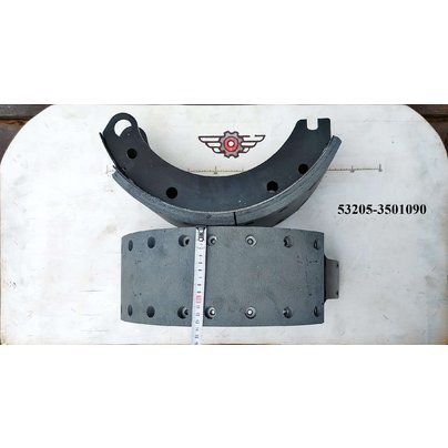 Колодка тормозная КАМАЗ 53205 Евро (15т.) сварная (АНАЛОГ 53212-3501090-10) 53205-3501090-40 АККОР