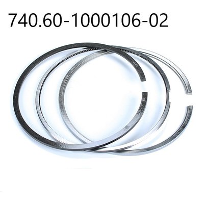 Кольца поршневые КАМАЗ 740.60 евро-2,3,4 (3шт=комплект на 1 поршень) 3мм 740.60-1000106-02 КМЗ