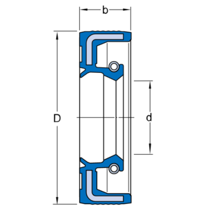 Манжета коленвала 130х150х12 задняя Cummens 3973745