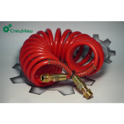 Шланг спиральный воздушный (М22х1,5 ключ S=24) 