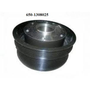 Шкив привода вентилятора (5+9 ручьев) МАЗ дв.ЯМЗ-650,651 Евро-3,4 650.1308025 АВТОДИЗЕЛЬ (ЯМЗ)