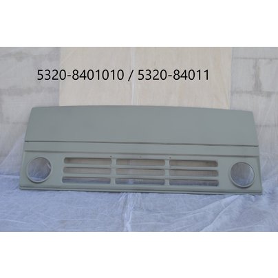 Панель облицовки радиатора КАМАЗ 5320 С/О КОМПЛЕКТ нижняя+верх(5320-8401120+8401012) 5320-8401010