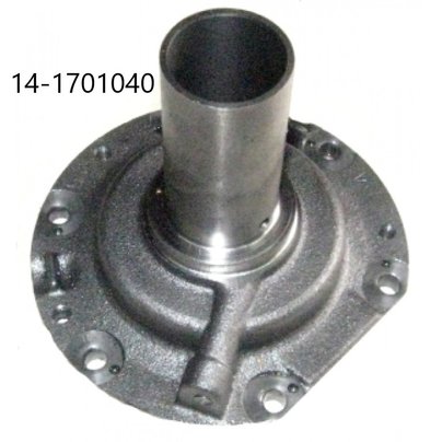 Крышка заднего подшипника КАМАЗ первичного вала КПП (сцеп.14,15, труба d=55 L= 14-1701040 ПАО КАМАЗ