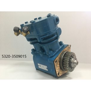Компрессор КАМАЗ (2 цилиндровый) жид. охлаж. 210 л/мин. 5320-3509015-10 ZTD