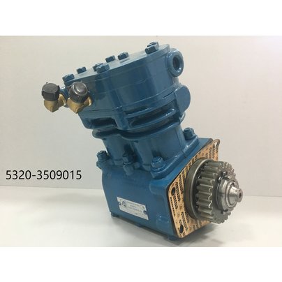 Компрессор КАМАЗ (2 цилиндровый) жид. охлаж. 210 л/мин. 5320-3509015-10 ZTD