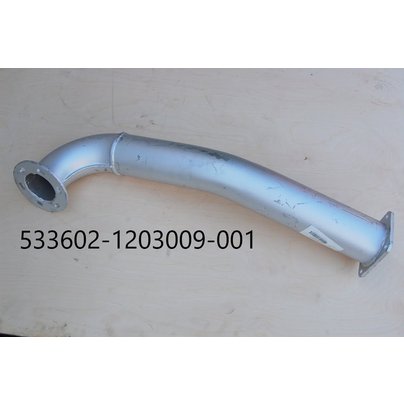 Труба приемная МАЗ-555102, 551603 под глушители 555102, 630300 533602-1203009-001 ОАО МАЗ