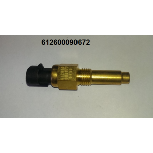 Датчик температуры охлаждающей жидкости дв.WEICHAI WP12, WP10  М14х1.5 (2 контакта) 612600090672
