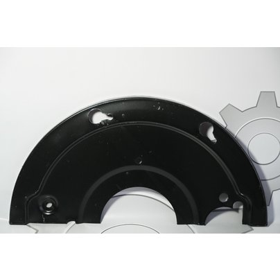 Щит тормоза МАЗ 9758-10 суппорта правый (половинка) п/прицепа 9758-3502150-10 КСМ