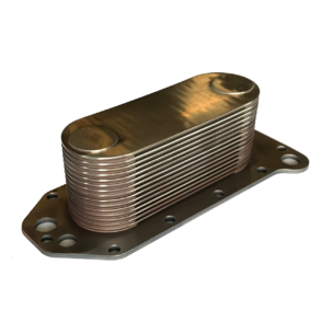 Теплообменник КАМАЗ Cummins ISLe / QSL (маслоохладитель) 3966365