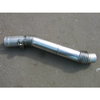 Труба соед. ЯМЗ подвода воздуха к турбокомпр. d=88мм (металлокомпенсатор) (8.8906/000.4859.205.000)