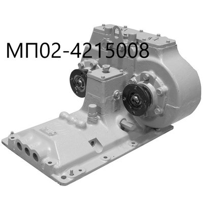 Коробка отбора мощности (КОМ) КАМАЗ-3431 в СБОРЕ МП02-4215008