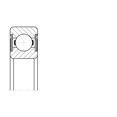 Подшипник 180215 (6215-2RS) закрытого типа размер 75x130x25