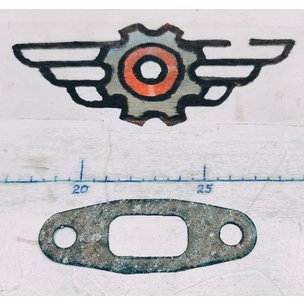 Прокладка фланца МАЗ водяной трубы 236-1003292 РФ