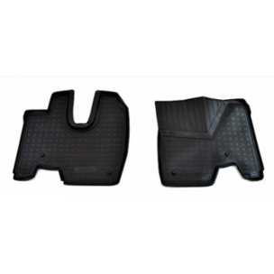 Коврики кабины Mercedes AXOR из 2-х (водит. и пассажир.) 63101-МП