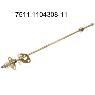 Трубка топливная ЯМЗ-7511 от ТНВД к форсункам L=570мм  7511.1104308-11 АВТОДИЗЕЛЬ (ЯМЗ)