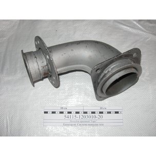 Патрубок приемный КАМАЗ ЕВРО левый 