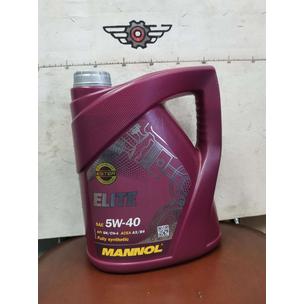 Моторное масло 5W40 синтетическое MANNOL 