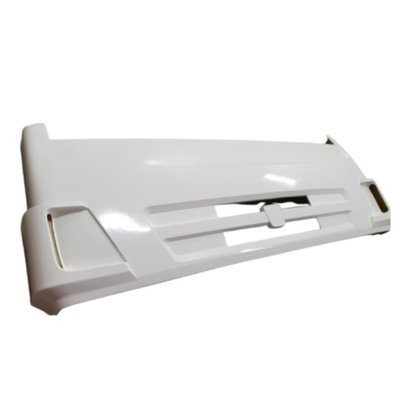 Панель облицовочная (рестайлинг) КАМАЗ-6520 пласт. БЕЛАЯ радиатора 63501-8401011-50 МГ