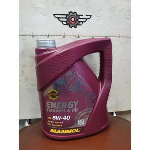 Масло моторное 5W40 синтетическое MANNOL 