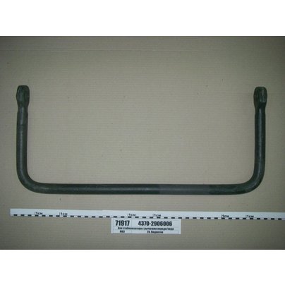 Вал стабилизатора передн. в сб. со втулками 4370-2906006