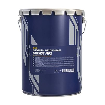Смазка техническая Mannol MP-2 Universal multi grease 18 кг 8114 MANNOL