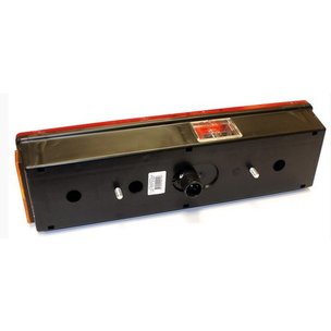 Фонарь задний шестисекционный 7472-04 левый ЛАМПОЧКА (байонет по центру с повт) 7472.3716-04 РУДЕНСК