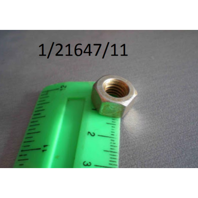 Гайка М10х1.25х8 КАМАЗ МАЗ многоцелевая 1/21647/11 БЕЛЗАН