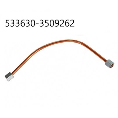 Трубка МАЗ компрессора подвода масла н/о (L=310, D=6  533630-3509262