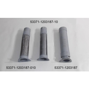 Патрубок между глушителями (ЯМЗ-236, МАЗ-53366) 