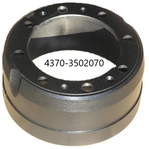 Барабан тормозной МАЗ задний (8 отверстий) 4370-3502070 КНР