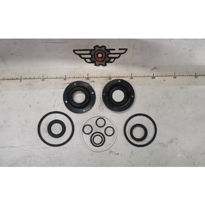 Ремкомплект силового цилиндра ГУР ЦГ80 (РТИ+ФТОРОПЛАСТ) из 8-ми 5336-3405005-20У КАМАРТИ