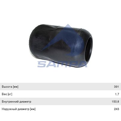 Пневморессора 