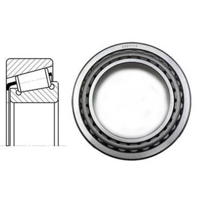 Подшипник 32014 (2007114) редуктора среднего моста МАЗ-5440, 6430, 5516А5, 643068размер 70x110x25 РФ