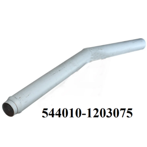 Труба выхлопная глушителя МАЗ-543208, 5440А8 верхний выхлоп (с шарниром) 544010-1203075